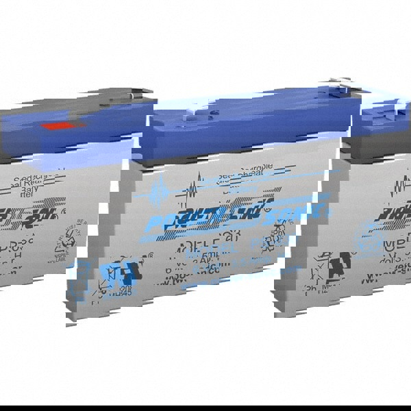 Rechargeable Lead Battery: 6V, Quick-Disconnect Terminal